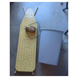 Black and Decker Iron, Ironing Board and Laundry Bin