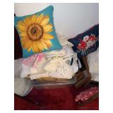 Household Linen, Pillow, and Art Assortment