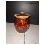 Hull Pottery Oven Proof Cookies Jar