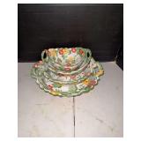 Temptations Old World Impressions Floral Serving Set