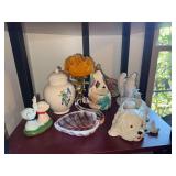Ceramic Figurines and Decorative Pieces - Assorted Collection
