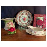 Eclectic Home Decor Collection with Floral Motifs