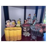 Figurines and Vases Grouping