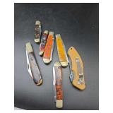 Group of Folding Pocket Knives