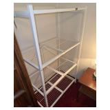 Origami 3-Tier Metal Shelf Unit