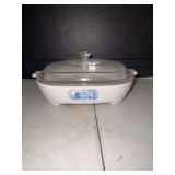 Corning Ware Browning Skillet with Glass Lid for Amana Radar Range