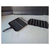 Wagner Ware Breakfast Skillet and Cornbread Pan