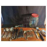 Assorted Flatware and Kitchen Utensils