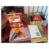 Office Supplies, Decorative Boxes, and Scissors