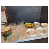Assorted Household Dishes and Glassware