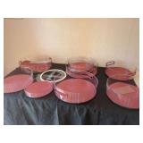 Set of Lazy Susans Rotating Organizers