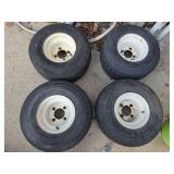 Four Golf Cart Tires 18x8.50-8