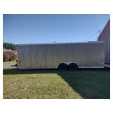 Enclosed Box Trailer Manufactured by Forest River