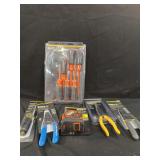 Klein Tools: Screwdriver Set, Cutters, Tape Measure, and Pliers