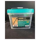 Deck Plus Green Verde Wood & Fence Screws 10 x 3 inch, 25lb, 1550 Count