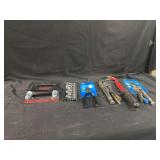 Socket Set, Pliers and Anti-Rattle Clamp