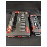 Icon Professional Hex Bit Socket Set and Triple Square Impact Bit Socket Set