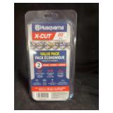 Husqvarna X-Cut Chainsaw Chain SP33G Value Pack - 20 inch