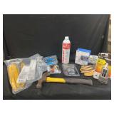 Tools & Equipment: Hammer, Blades, Camera, Gloves, and More