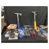 Variety of Tools, Electrical Components, and Accessories