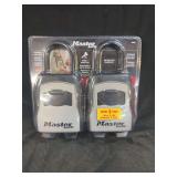 Two Master Lock Portable Lock Boxes