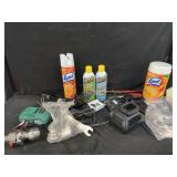 Cleaning Supplies, Tool Accessories, and Hitch Ball