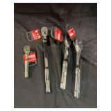 Four Craftsman ratchets.