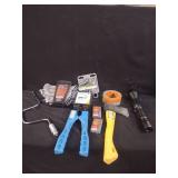 Ultra Steel 22-Piece Combination Wrench Set with Pittsburgh 7-Piece Stubby Ratcheting Combo Wrench Set, 3-9x50 Scope, PEX Crimp Tool Kit, Hatchet and Other Tools