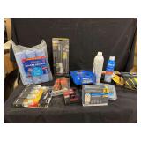 Tools and Supplies: Paint Rollers, Screwdriver Set, Testers, Padlocks, and More