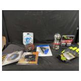 Assorted Tools: Diamond Blades, Lufkin Tape Measure, and More