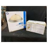 Flushmount Ceiling Fixture and Allen + Roth Bathroom Faucet