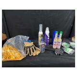 Tools Related Items Including DeWalt Sawzall Blades, STP and Lucas Oil Treatments, Kobalt Gloves, Wood Screws, Flex Shot, and Insect Spray