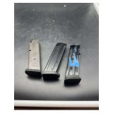 Three Handgun Magazines