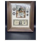 Kennedy Mint "The Silver Standard" Framed Set