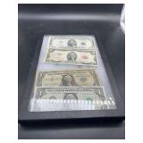 Collectible US Currency Set: $5, $2, and $1 Bills