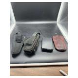 Shotgun Chokes with Case and Holsters