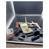 Firearms Parts Lot Including SIGHT MARK Red Dot Sight