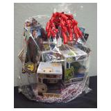 COMIC BOOK THEMED GIFT BASKET