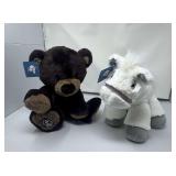 Piccoli Horse & Black Teddy Bear