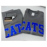 2 CATS Shirts XL