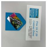 $25 Splatter & Glaze Gift Card & 1 16X20 Canvas Print from The UPS Store