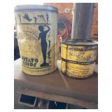 New Era Potato Chips Can and Bendix Deep Clean Hand Cleaner Can