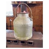 Metal Milk Can with Carrying Handle