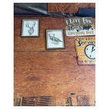 Advertising Signs and Wildlife Prints