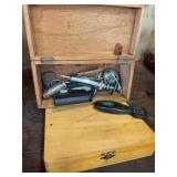 Mixed Assortment of Collectibles in Wooden Box