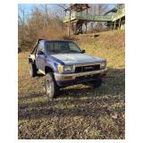 1990 Toyota Pickup Truck with Custom Flatbed