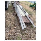 Lumber and Metal Roofing Materials