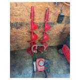 Tecumseh TC II Power Drill with Two Auger Bits