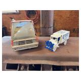 Two Toy Delivery Trucks, Nylint and Wiseway