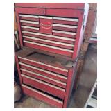 Tool Chest Filled with Assorted Tools